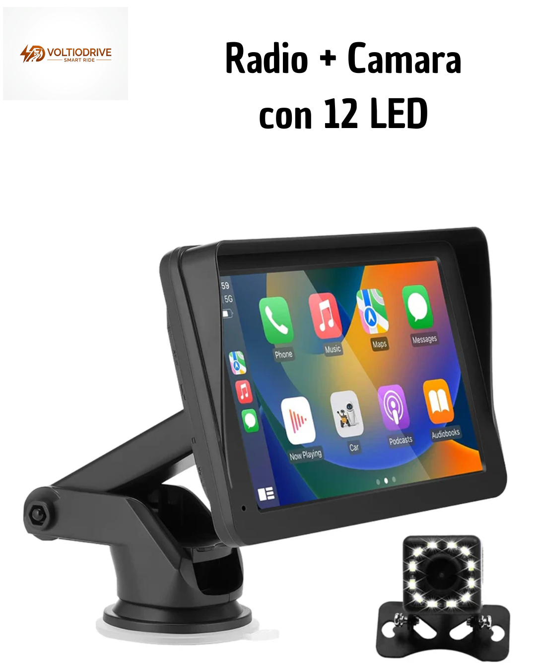 Pantalla CarPlay y Android Auto Inalámbrica 7" – Convierte tu Coche en Smart Car