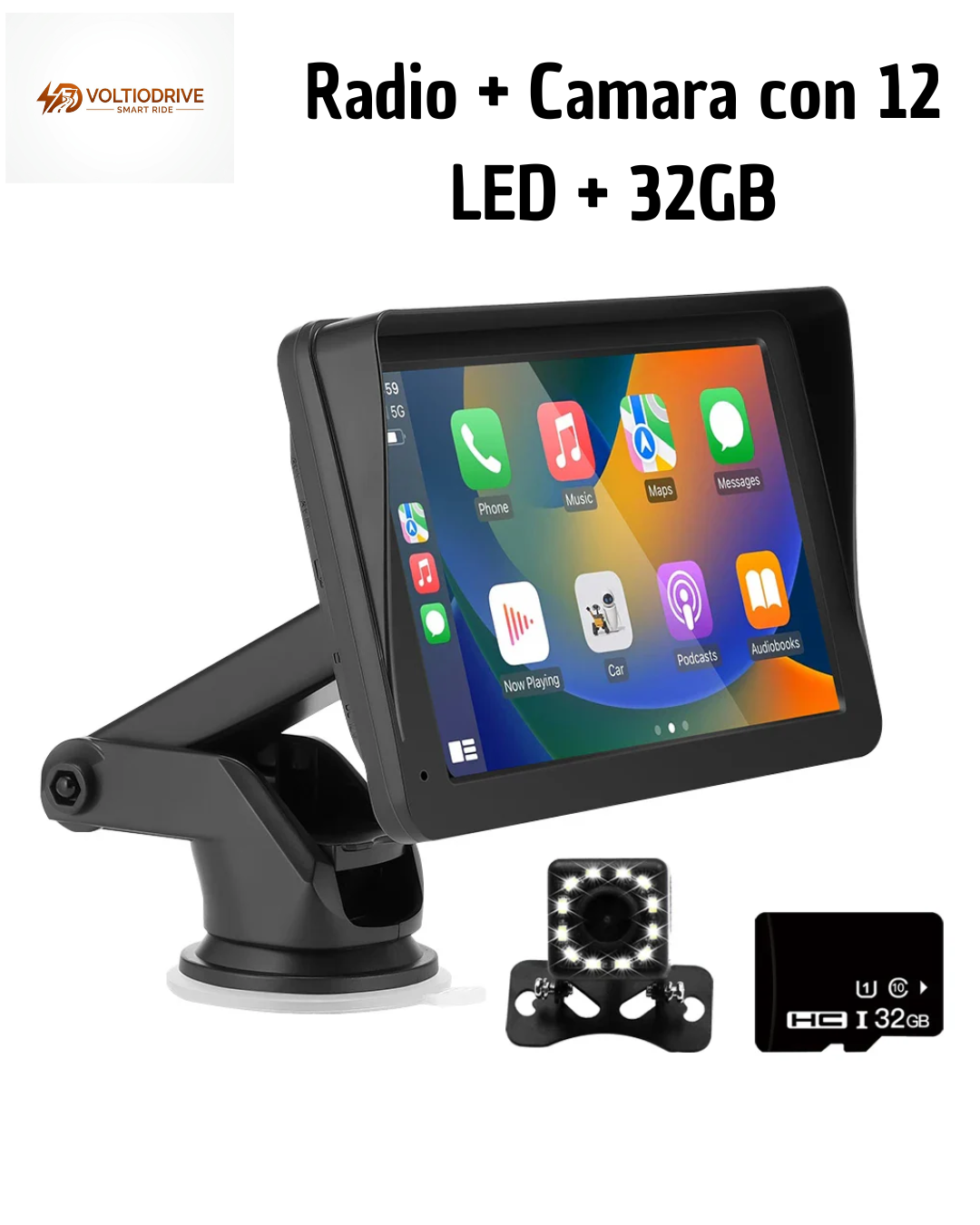 Pantalla CarPlay y Android Auto Inalámbrica 7" – Convierte tu Coche en Smart Car